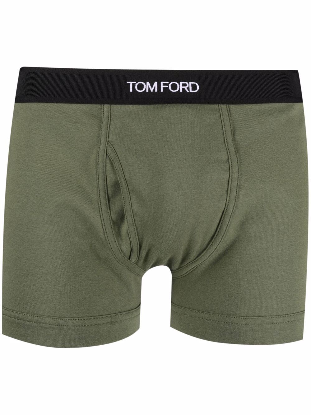 TOM FORD Boxershorts met logo tailleband Groen