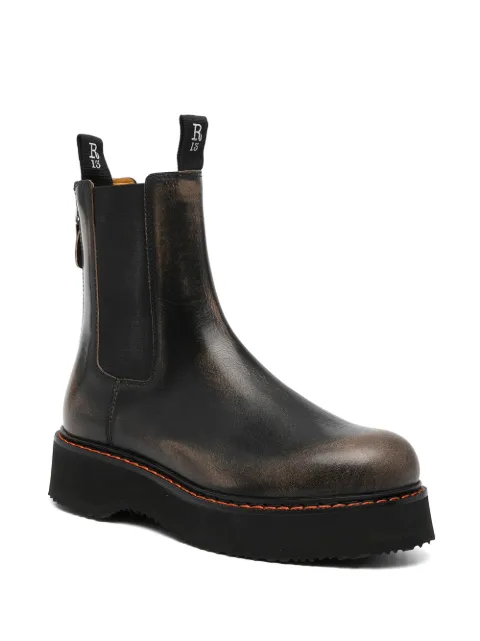 r13 ankle harness half platform boot