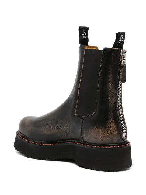 r13 ankle harness half platform boot