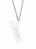 AMBUSH lighter case pendant necklace - White