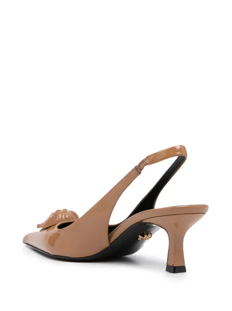 versace medusa slingback pumps