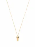AMBUSH bolt-charm necklace - Gold