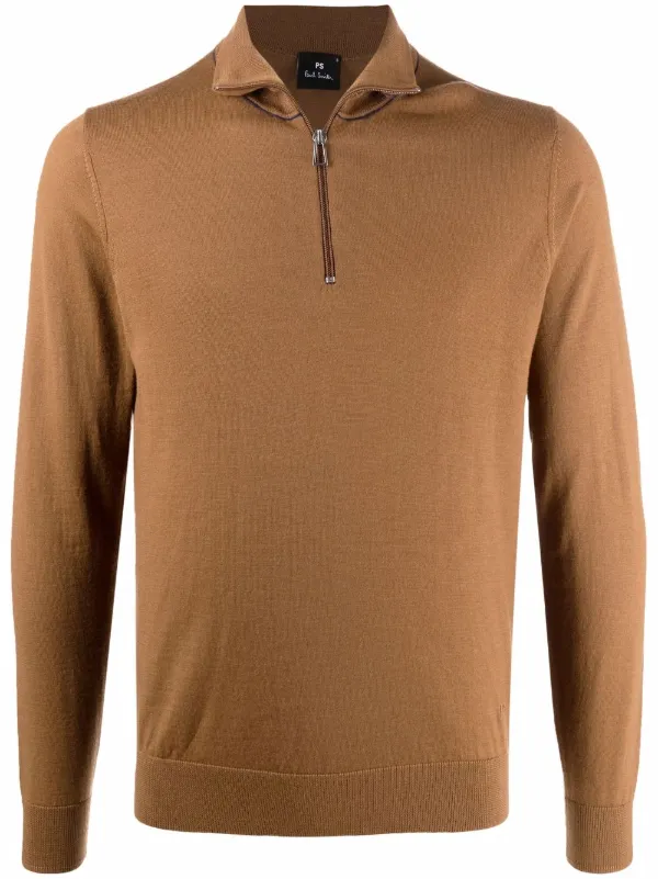 paul smith zip jumper