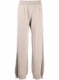 Barrie tapered-leg cashmere trousers - Neutrals