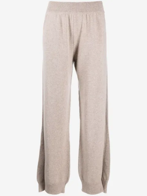 Barrie tapered-leg cashmere trousers