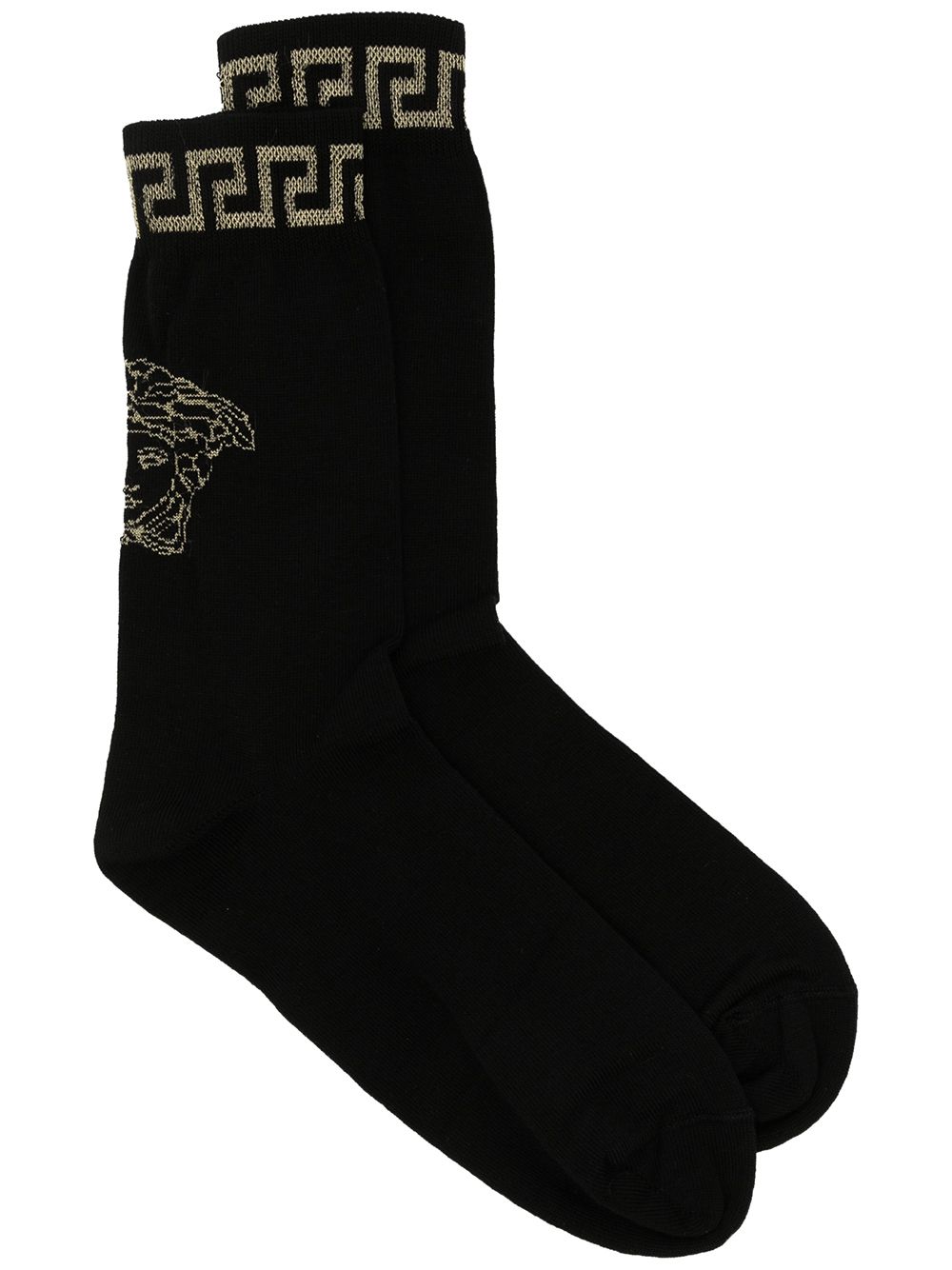 Versace Medusa Head-motif socks Черный 10015461A01221 17014101