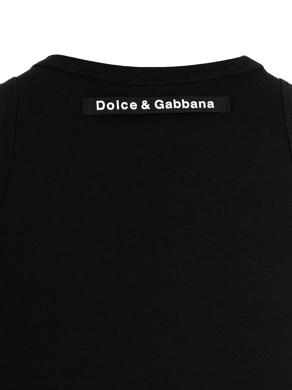 фото Dolce & gabbana топ с логотипом