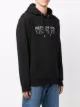 Société Anonyme logo embroidered drawstring hoodie