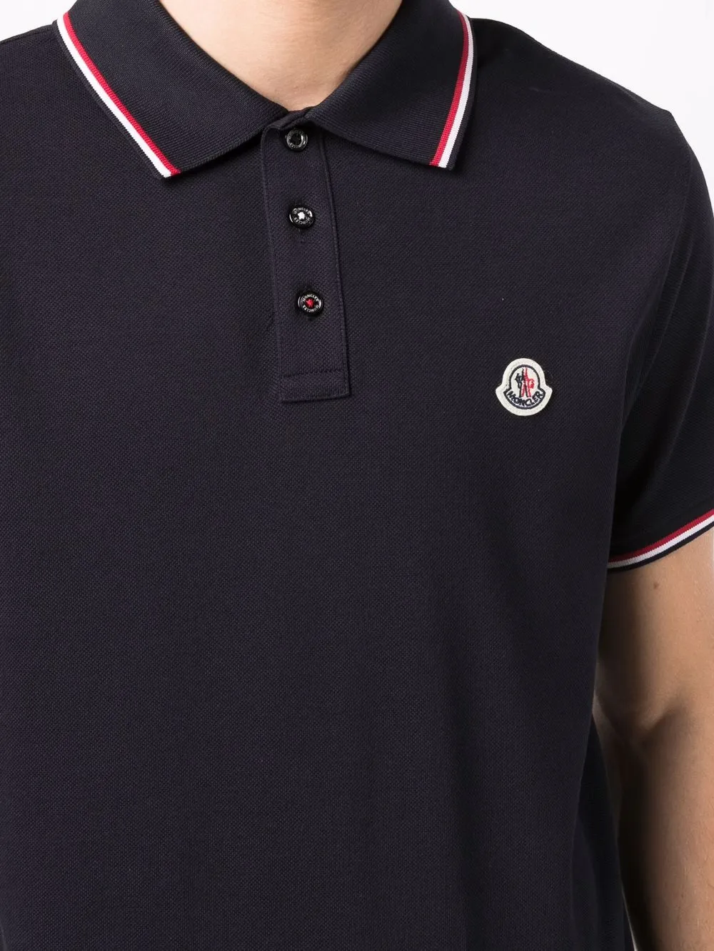 Mens moncler polo sales shirts