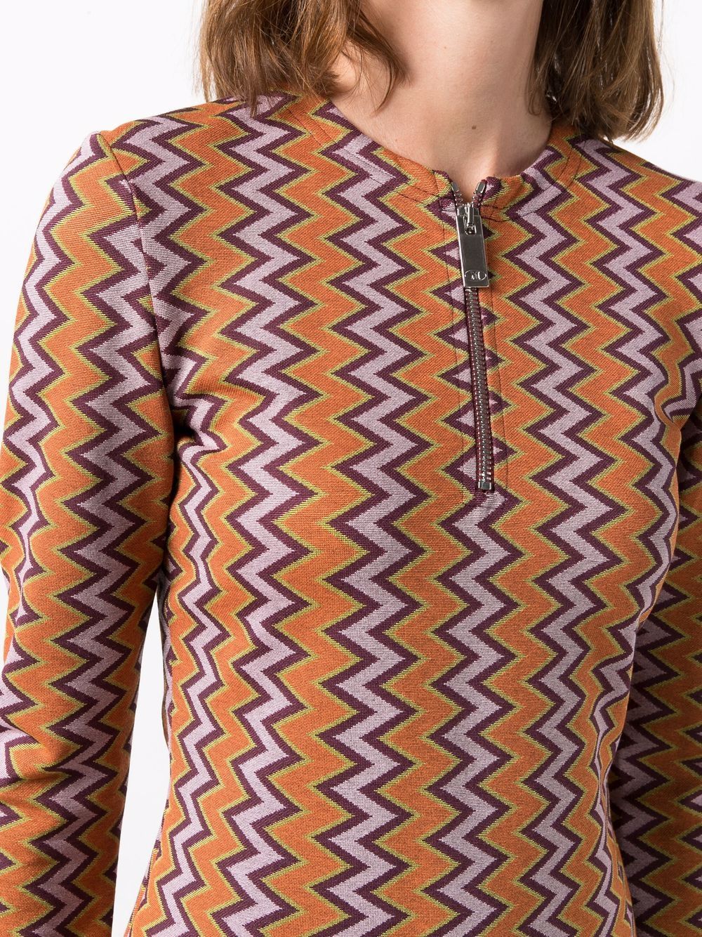 фото Missoni блузка с узором зигзаг