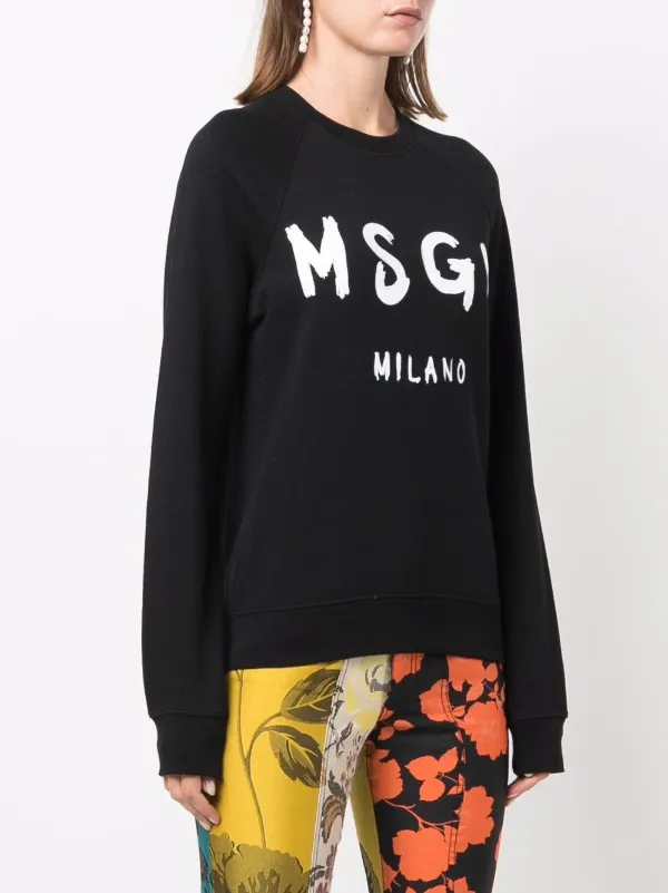 Msgm discount logo sweatshirt