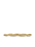 David Yurman 18kt yellow gold Petit Infinity diamond bracelet (4.4mm)