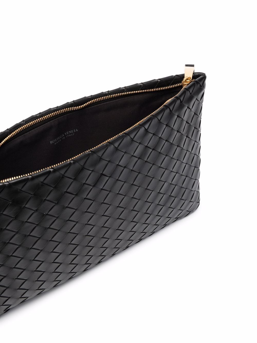 фото Bottega veneta клатч с плетением intrecciato