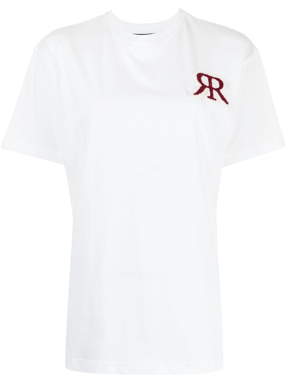 фото Rokh футболка с нашивкой-логотипом
