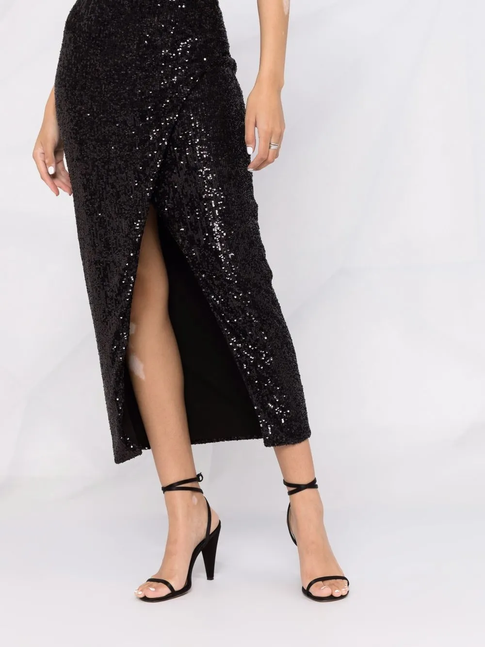 фото Balmain платье с пайетками