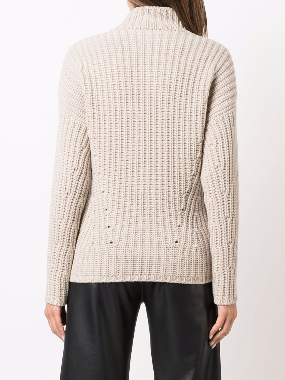 фото Liska ribbed-knit cashmere jumper