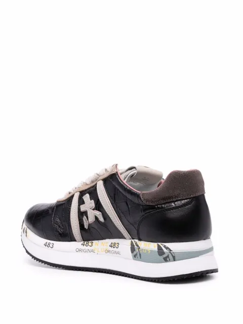 Premiata black Conny 5327 low-top sneakers for women | CONNY5327 at  Farfetch.com