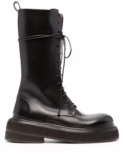 Marsèll Zuccone lace-up boots brown | MODES