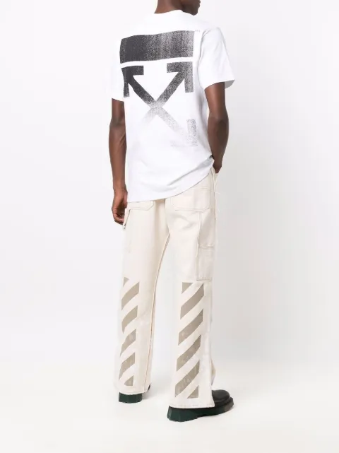 Faded Arrow print T-shirt for men 