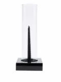 Ann Demeulemeester X Serax Winter squared glass candleholder - White