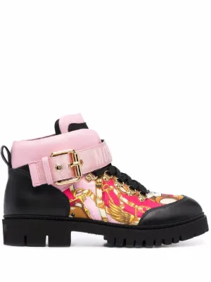 moschino boots women