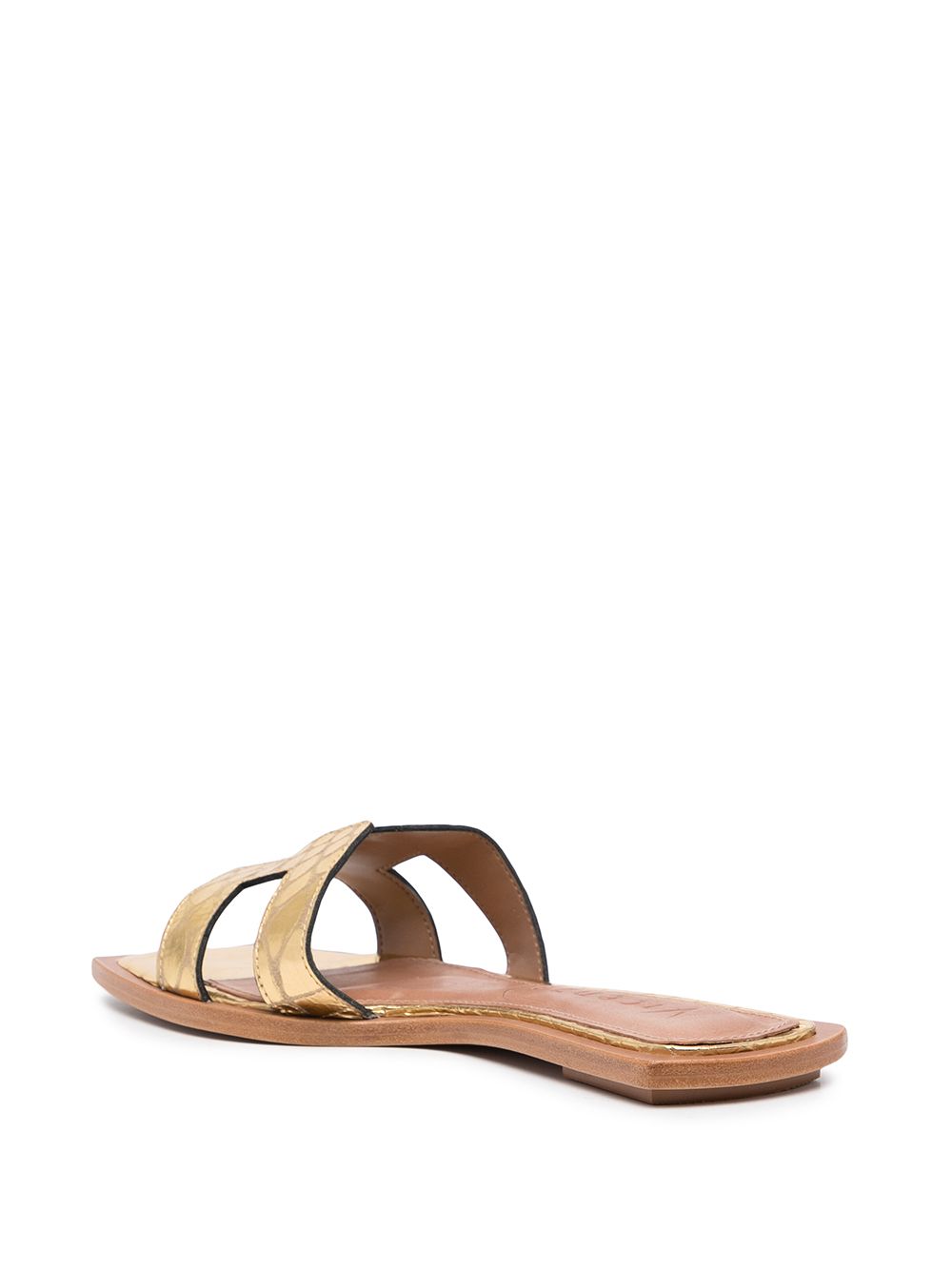 фото Vicenza croc-effect sandals