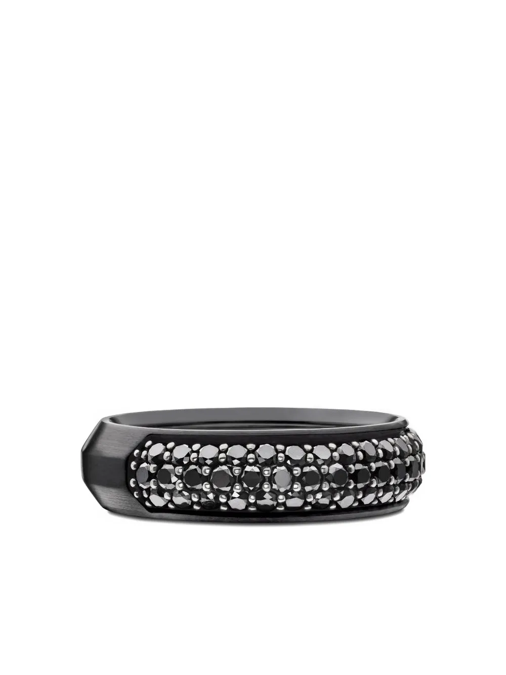 David Yurman titanium black diamond ring | Black | Image 1