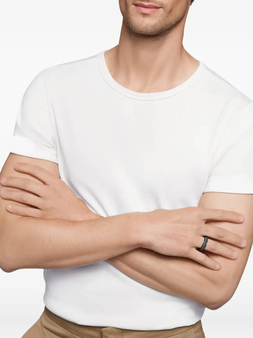 David Yurman titanium black diamond ring | Image 2