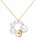 TASAKI 18kt yellow gold M/G TASAKI SHELL pearl pendant