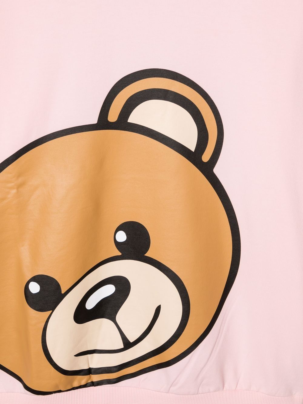 фото Moschino kids толстовка с принтом teddy bear