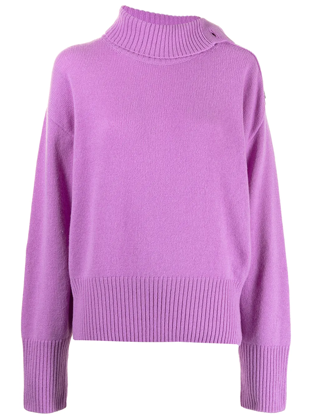 

MSGM suéter con cuello vuelto - Morado