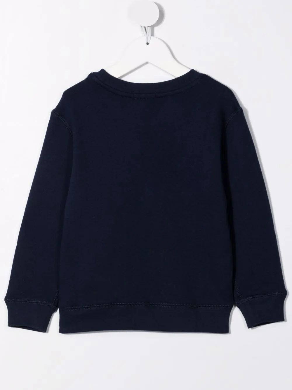 Shop Ralph Lauren Embroidered Polo Pony Sweatshirt In Blue