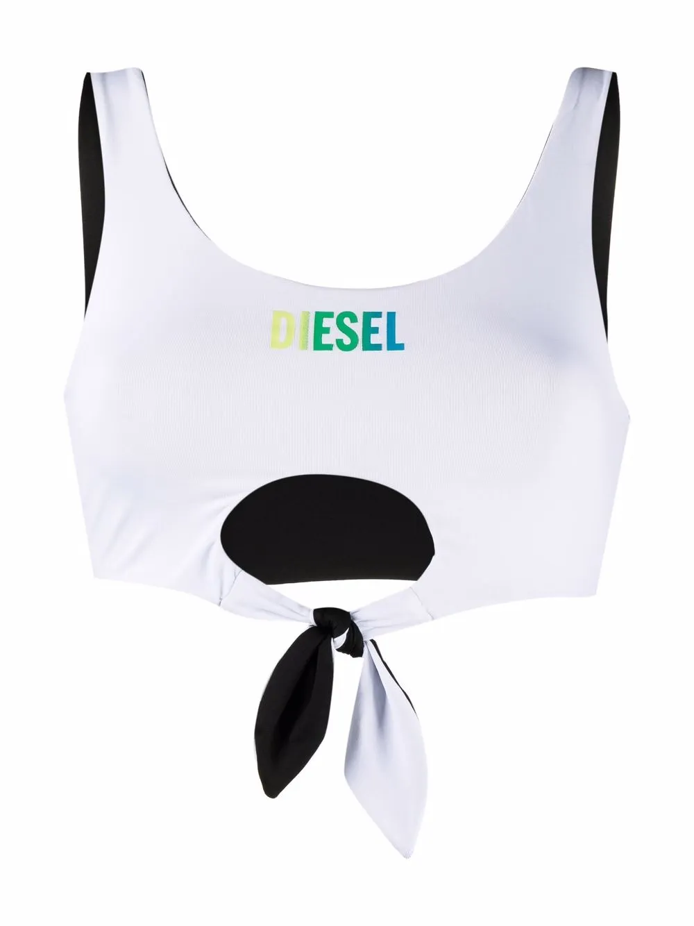 Diesel We Get Real Bikini Top In Black