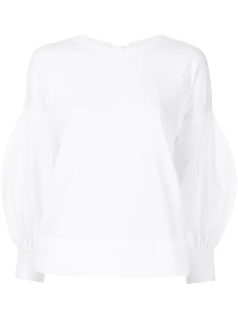 Victoria Victoria Beckham puffed sleeve blouse