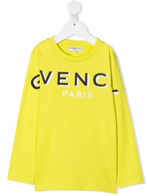Givenchy Kids logo-print cotton T-shirt