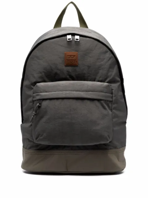 Diesel mochila con parche del logo