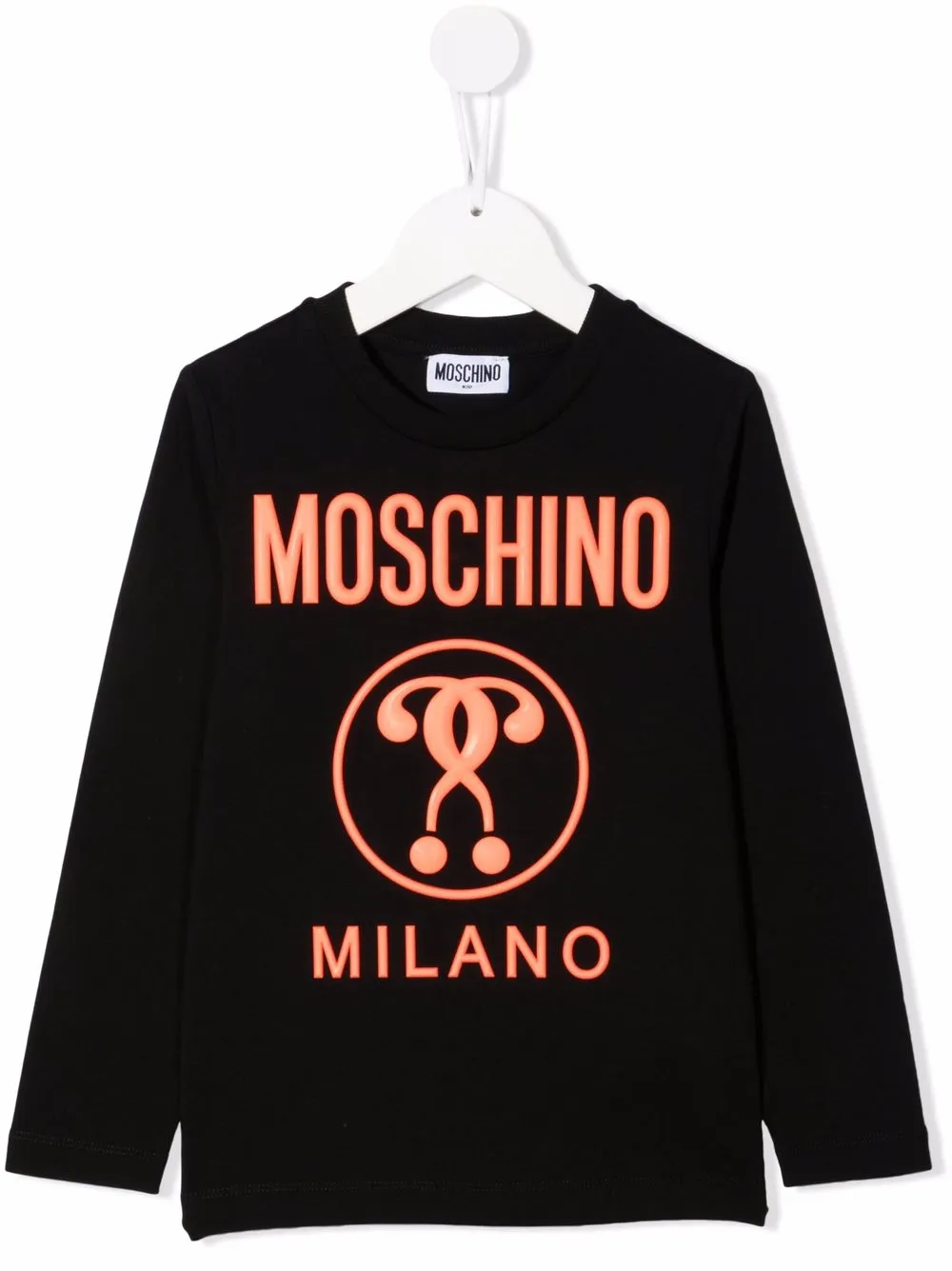 фото Moschino kids футболка с логотипом