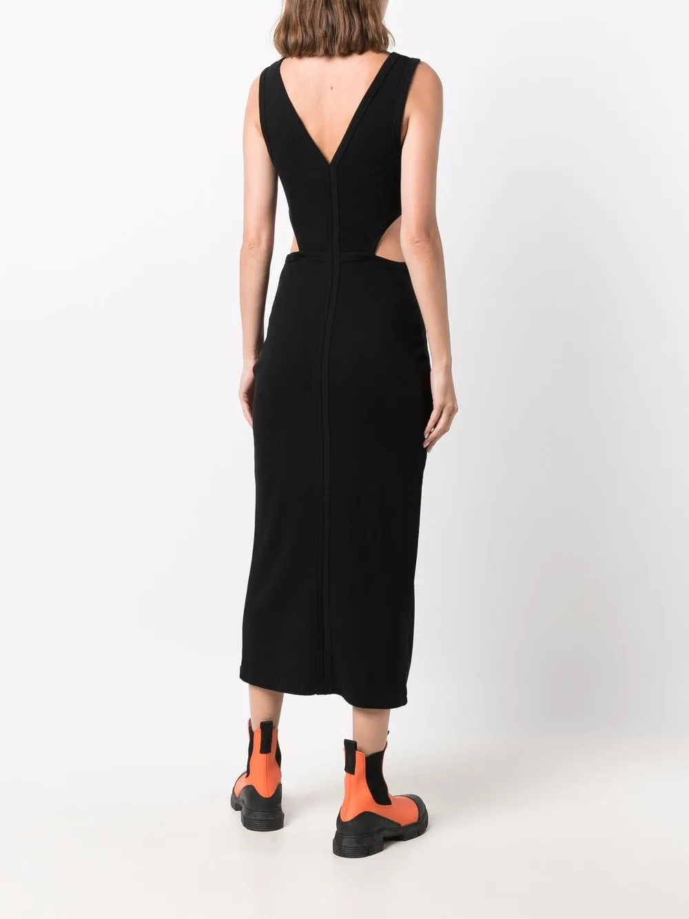 фото Kenzo v-neck midi dress