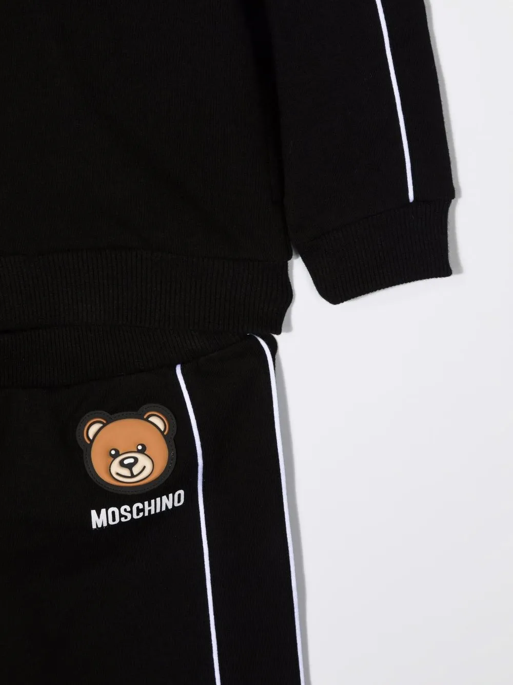 фото Moschino kids спортивный костюм toy bear