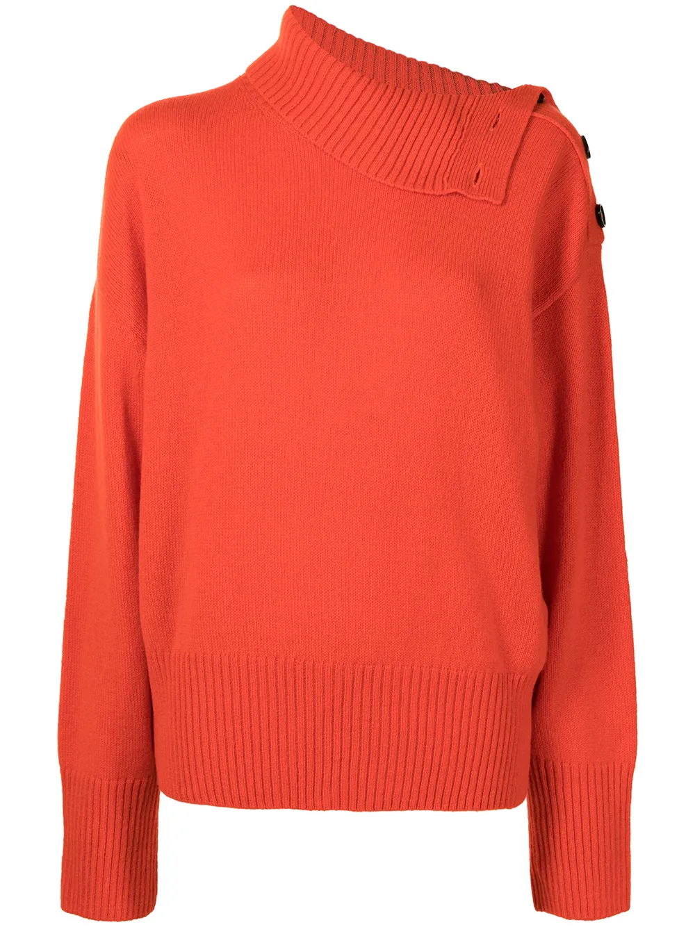 

MSGM suéter con cuello vuelto - Rojo