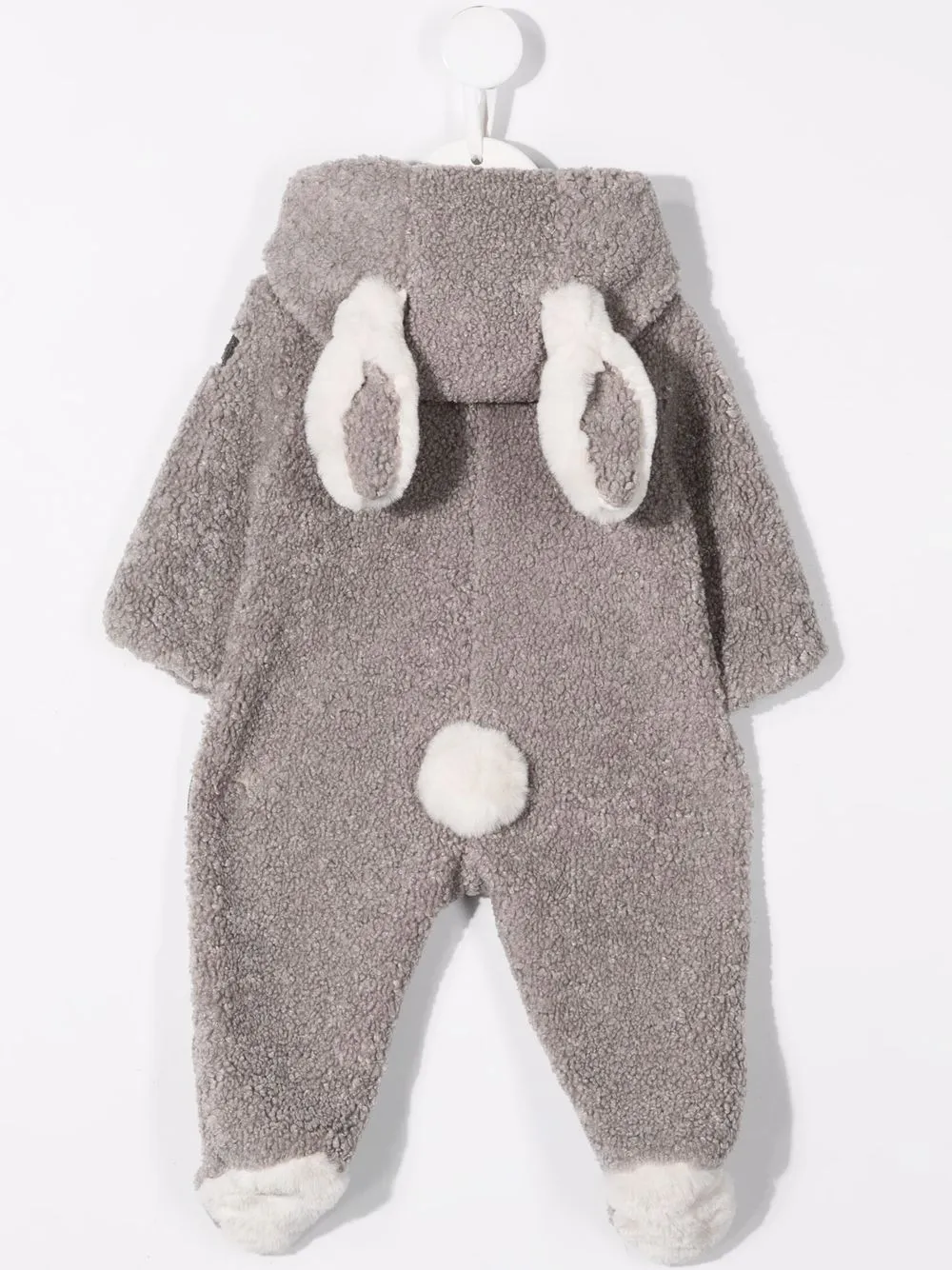 Il Gufo Romper met capuchon Grijs