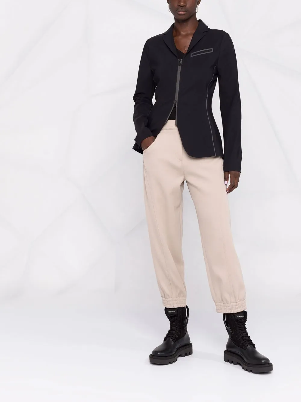 Image 2 of Giorgio Armani cropped wool trousers