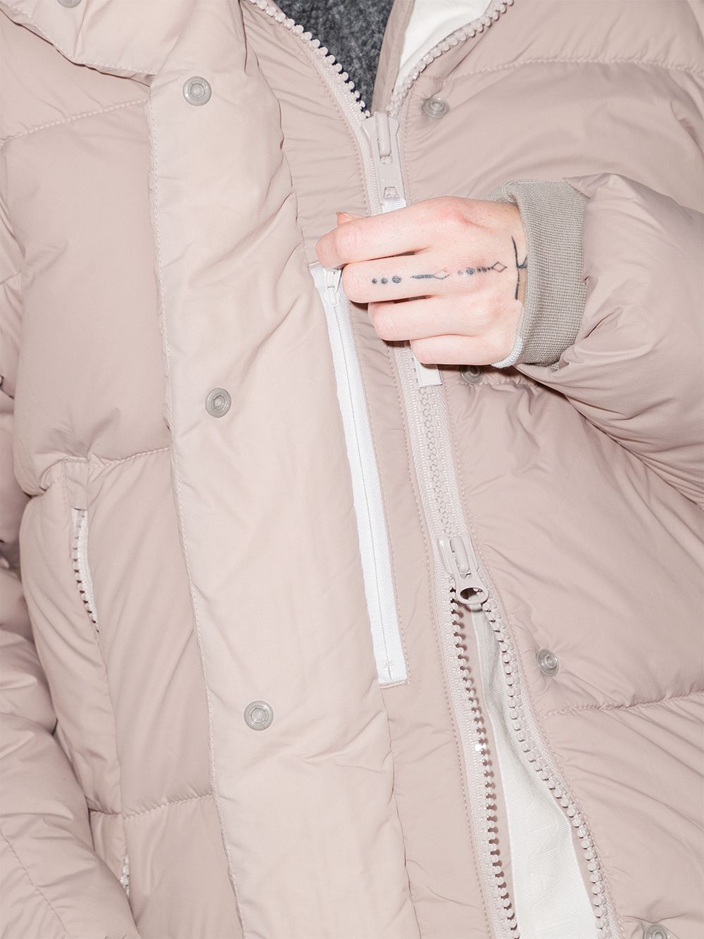 фото Canada goose пуховик junction pastel на молнии