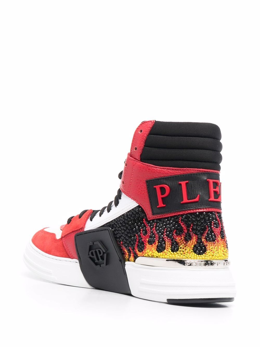 фото Philipp plein высокие кроссовки phantom kick$