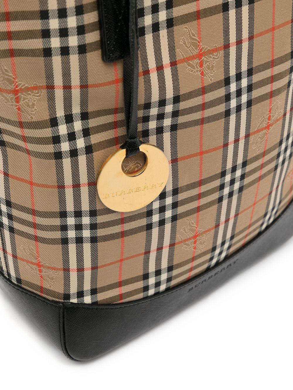 фото Burberry pre-owned сумка-тоут в клетку vintage check