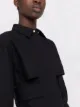Givenchy graphic cut-out A-line shirt dress