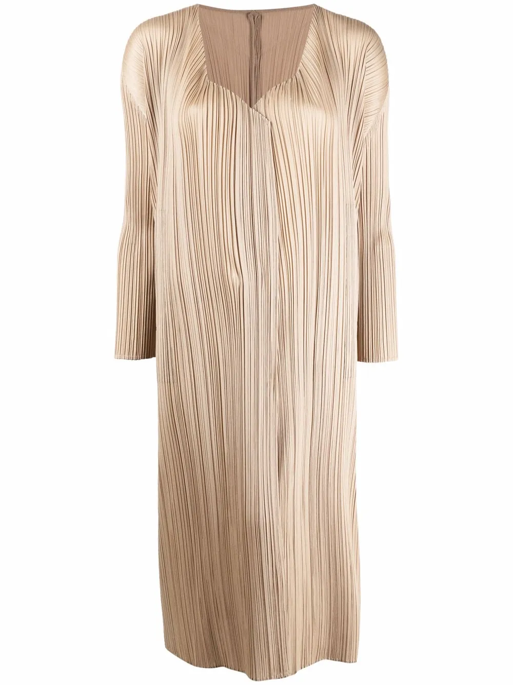 Image 1 of Pleats Please Issey Miyake micro-pleat cardigan