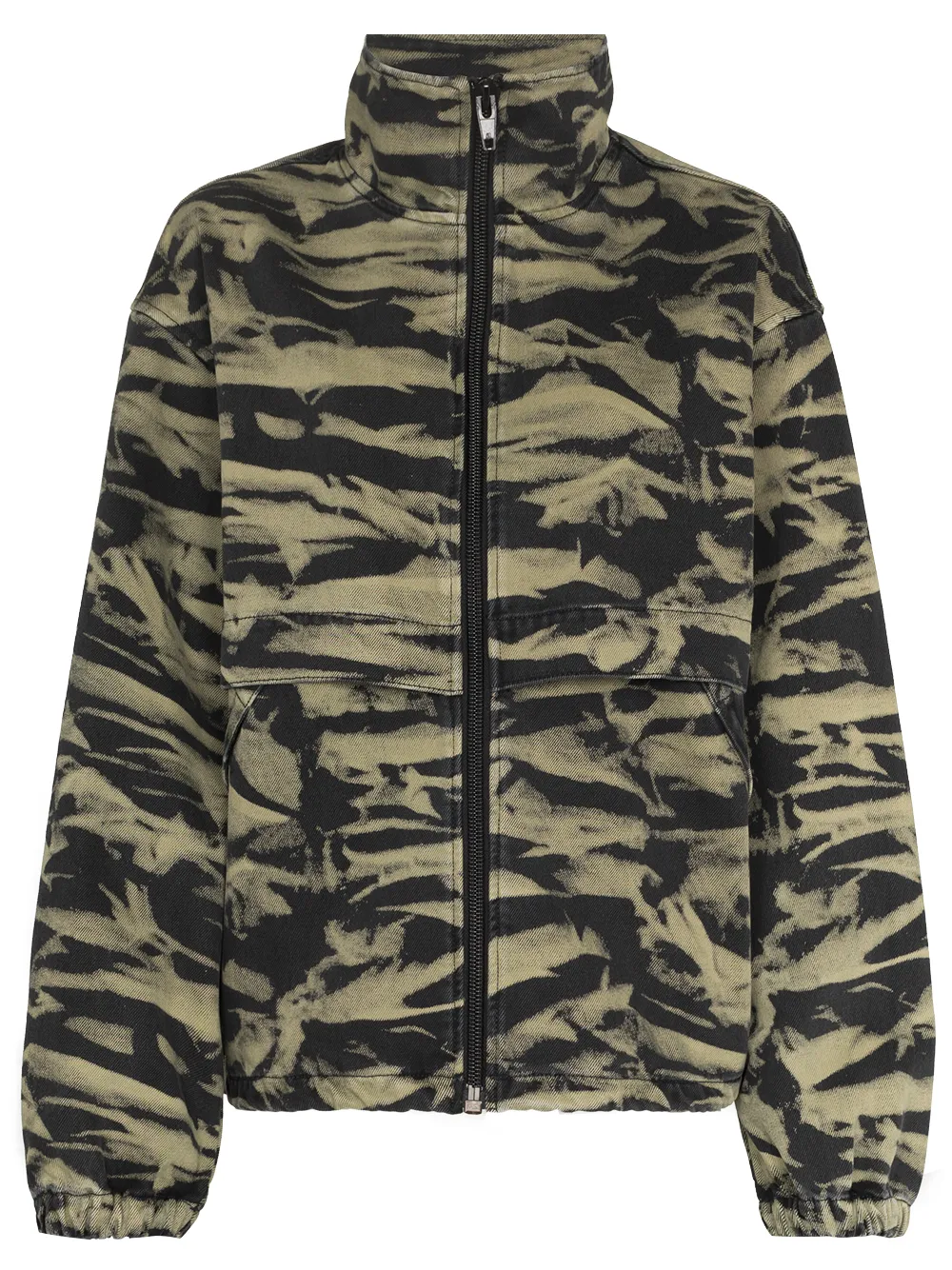 

Alexander Wang Dandelion-print denim jacket - Green