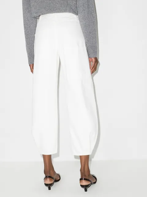 Tibi Brancusi wide-leg Jeans - Farfetch
