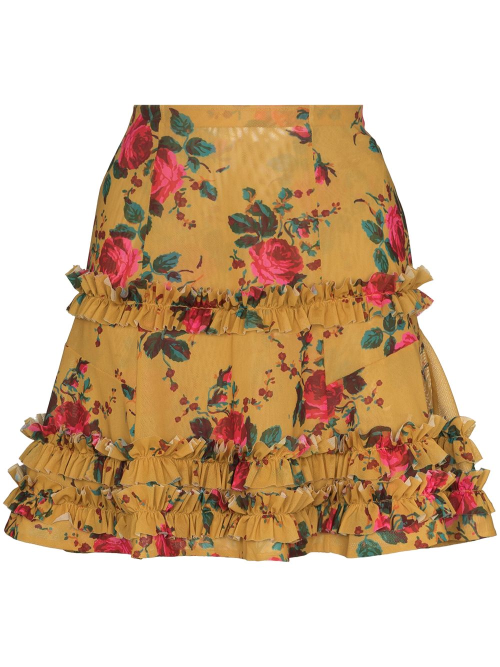 фото Molly goddard юбка lester с цветочным принтом